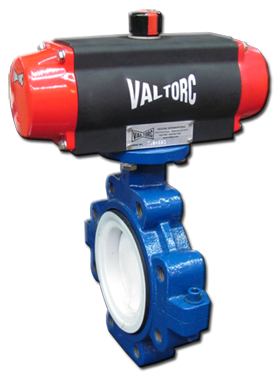 Actuated Butterfly Valve (Pneumatic)