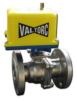 Actuated Stainless Steel Flanged Ball Valve (Electric)