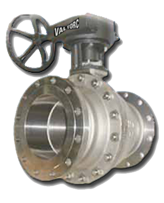 Flanged Full Port Ball Valve (Gear Operator)